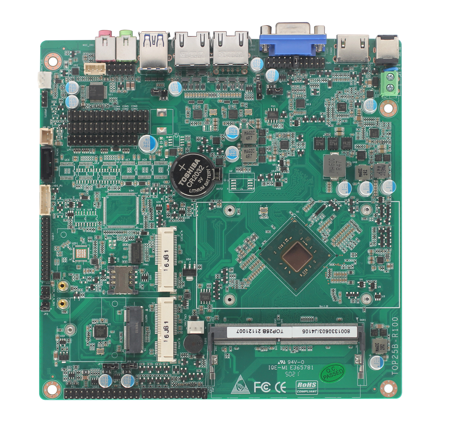 PIESIA TOP25B Intel Gemini Lake-R SOC Series INDUSTRIAL MINI PC & ITX BOARDS
