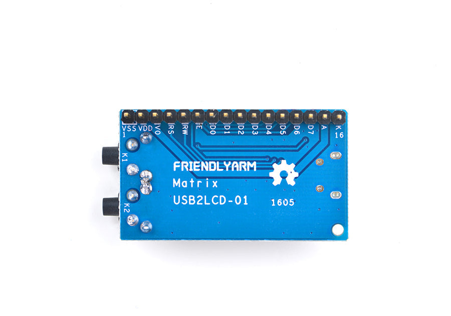 USB port 1602 LCD Module for Pi (LCD2USB)