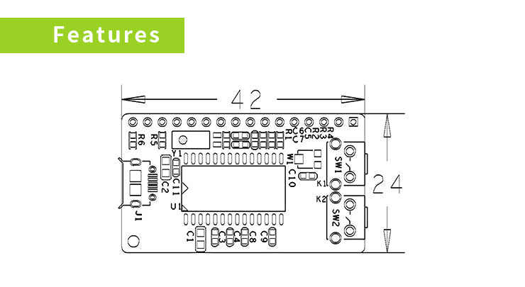USB port 1602 LCD Module for Pi (LCD2USB)