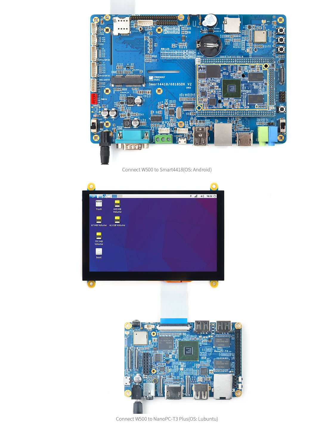 W500 5inch LCD Display with Capacitive Touch