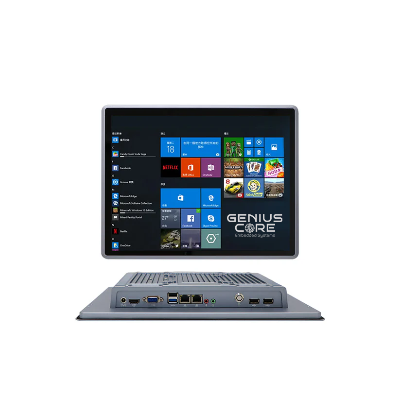 17" inch i5 All in One HMI Windows Linux Panel PC CoreHUB ITPS Aluminum Series