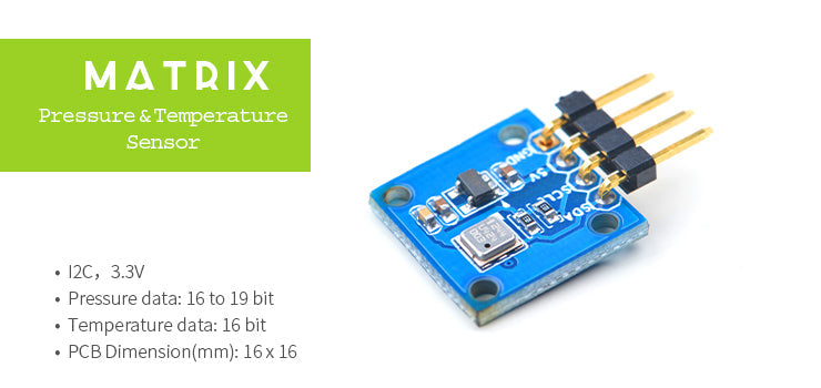 Matrix Pressure & Temperature Sensor