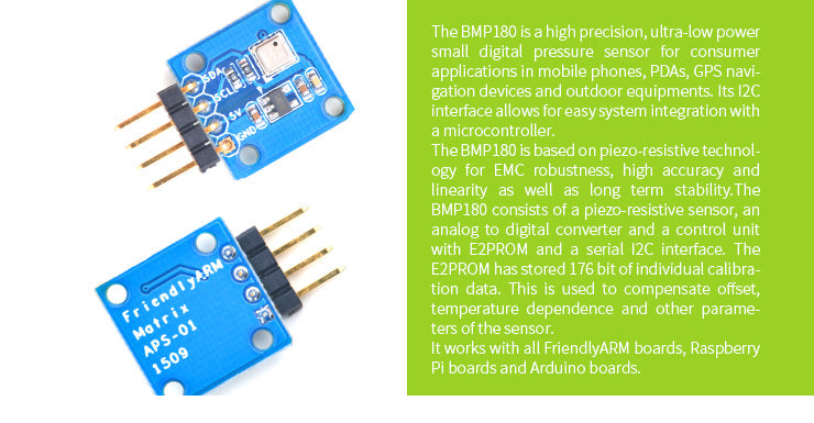 Matrix Pressure & Temperature Sensor