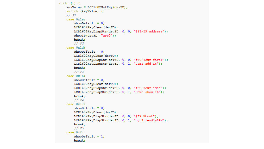 I2C Interface 1602 LCD Module with Keypad for Pi