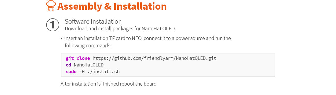 NanoHat OLED for NanoPi NEO/NEO2/NEO Plus2