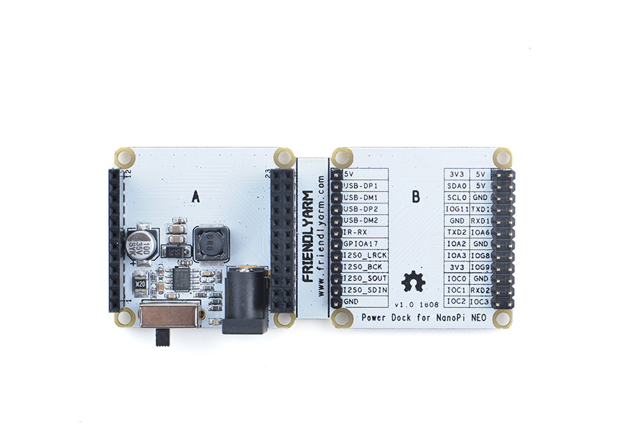 Power Dock for NanoPi NEO/NEO2/Air