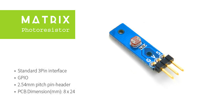 Matrix Photoresistor module